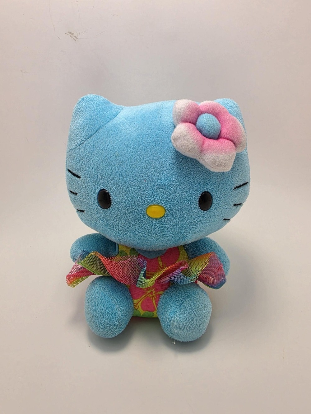 Ty Beanie Baby “Hello Kitty” the Blue Hello Kitty Plush - No Hang Tag (5.5 inch)